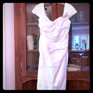 Wedding, rehearsal dinner or send-off formal dress